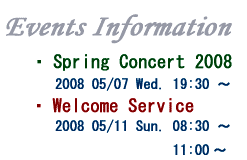 Events Information
